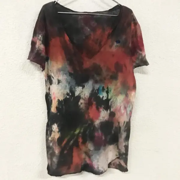 Half-Sleeve V-Neck T-Shirt – Men’s