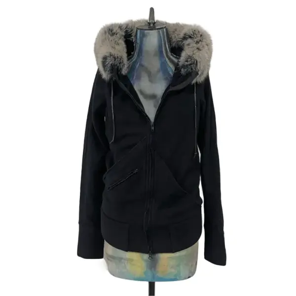 Hoodie with Fur – Men’s