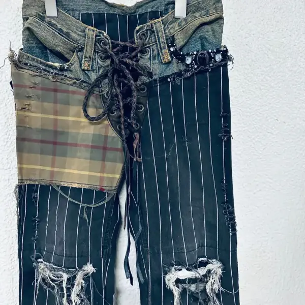 Lace-Up Pants – Men’s