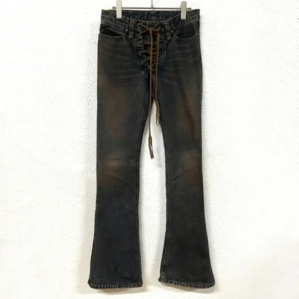 Lace-Up Pants, Model 1 – Men’s