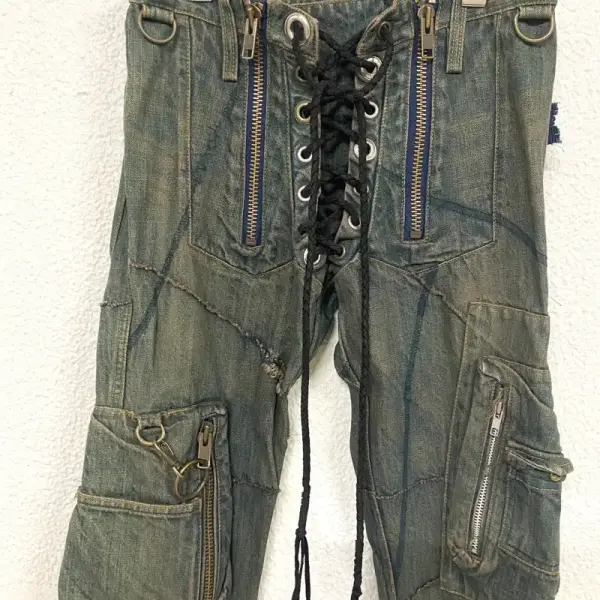 Mud J Distressed Pants